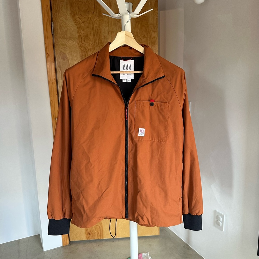 Topo Designs Orange Performance Jacket